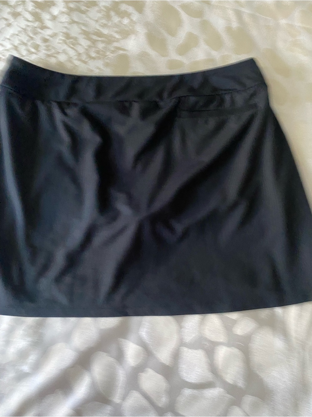 Nike Dri-Fit Classic Black Women's Tennis Golf Skort Embroidered Logo